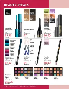 Preview of AVON - Sale Flyer valid from 01.02.2026 | Page: 6 | Products: Eyeliner, Roses, Lights, Chocolate