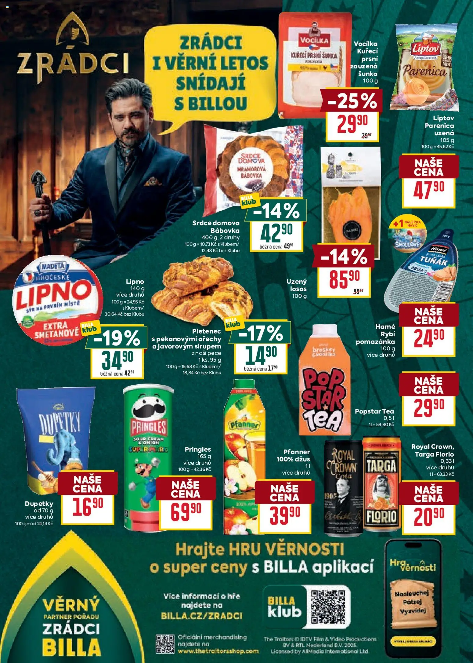 Billa Velký leták od 29.10.2025 | Strana: 27 | Produkty: Tuňák, Video, Bábovka, Pomazánka