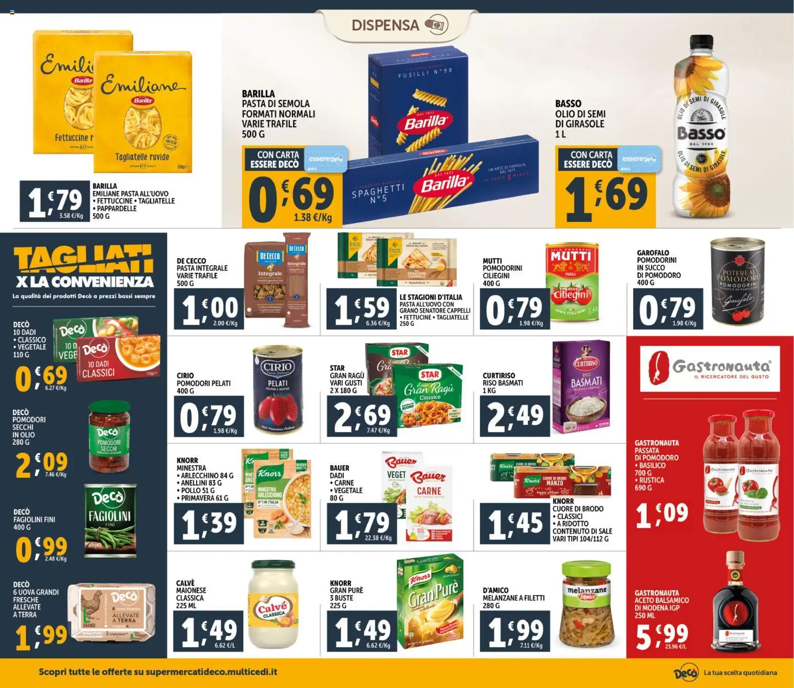 Volantino Decò del 20.01.2026 | Pagina: 14 | Prodotti: Riso Basmati, Succo, Maionese, Sale