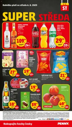 Penny Market leták - Čtvrtečník od 31.07.2025 | Strana: 28 | Produkty: Ovoce, Čokoláda, Vodka, Losos