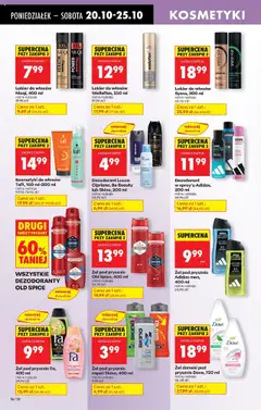 Pogląd oferty "Żel pod prysznic Old Spice, 400 ml, różne rodzaje" - ważna od 20.10.2025 | Strona: 66