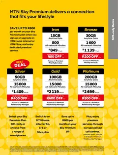 MTN specials catalogue – valid from 01.02.2026 | Page: 17 | Products: Data, Sim, Iron, Switch