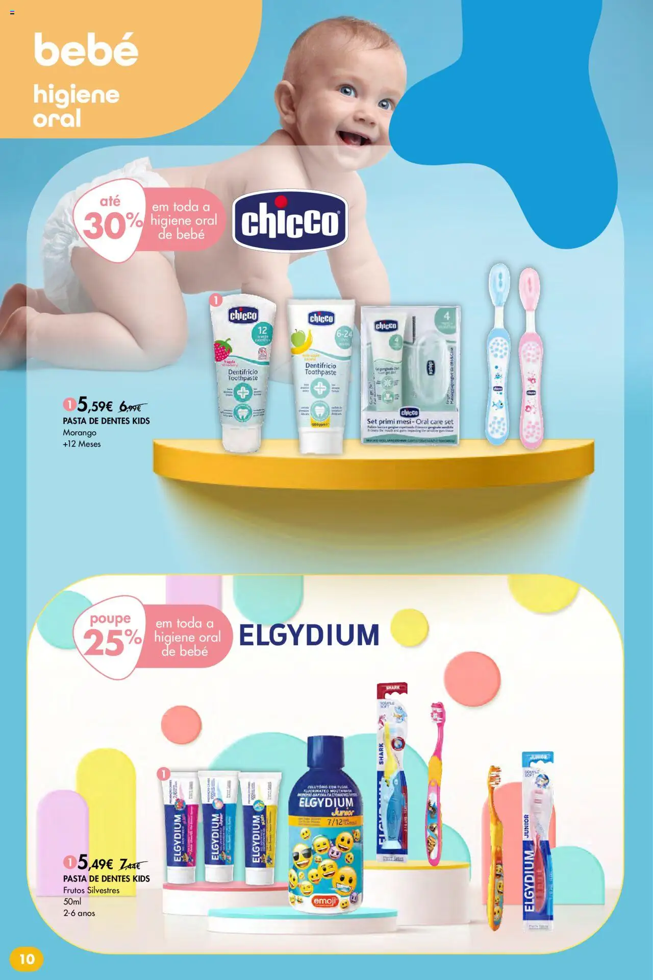 Pingo Doce - Bem Estar Regresso à Rotina Lojas │ válido de 26.08.2025 | Página: 10 | Produtos: Pasta de dentes