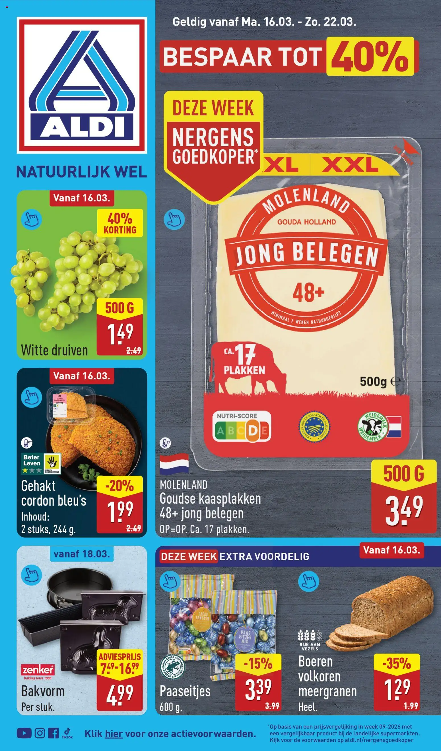 {H1} | Pagina: 1 | Producten: Gehakt, Gouda, Druiven