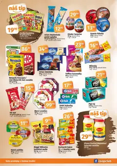 Náhled letáku Coop leták - Tuty od 05.11.2025 | Strana: 8 | Produkty: Čaj, Merci, Majonéza, Kostky