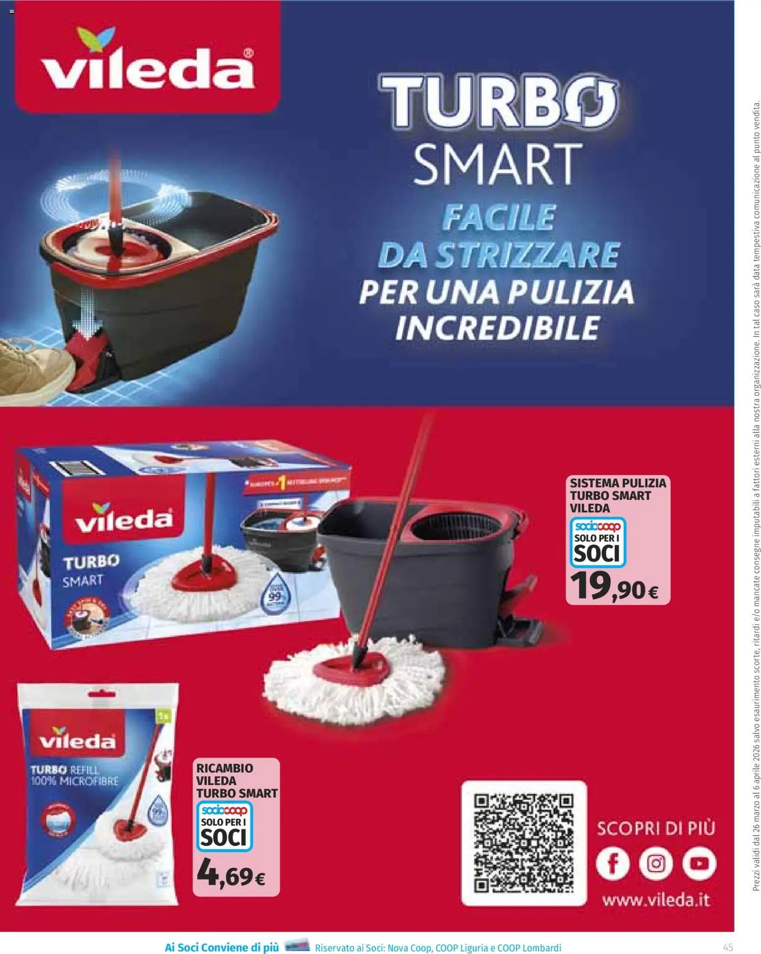 Volantino Ipercoop del 26.03.2026 | Pagina: 45 | Prodotti: Data