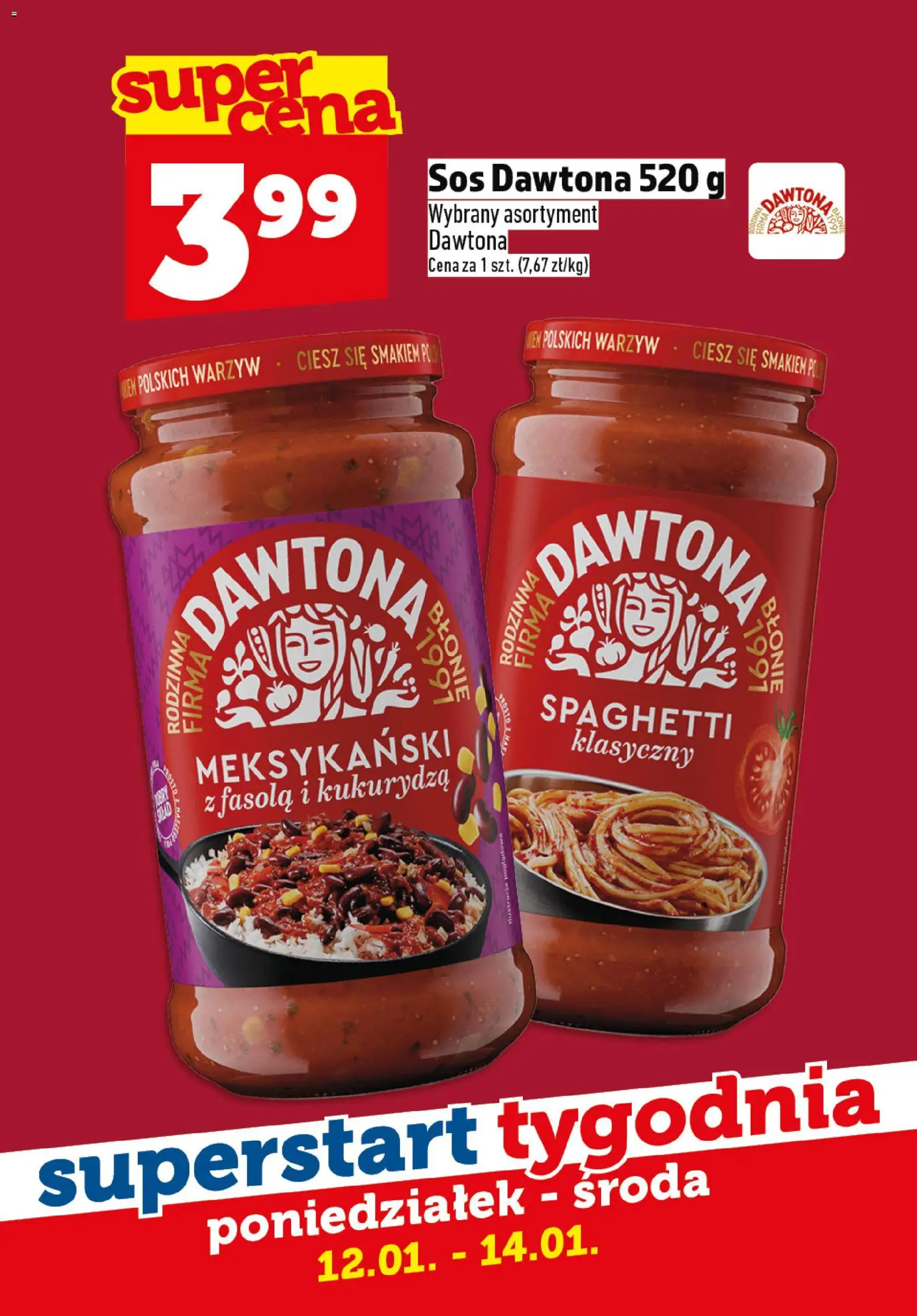 Topaz Gazetka - Superstart tygodnia od 12.01.2026 | Strona: 6 | Produkty: PC, Kukurydza, Sos