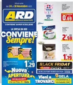 Anteprima del volantino ARD Discount Gela catalogo valido a partire dal 24.11.2025