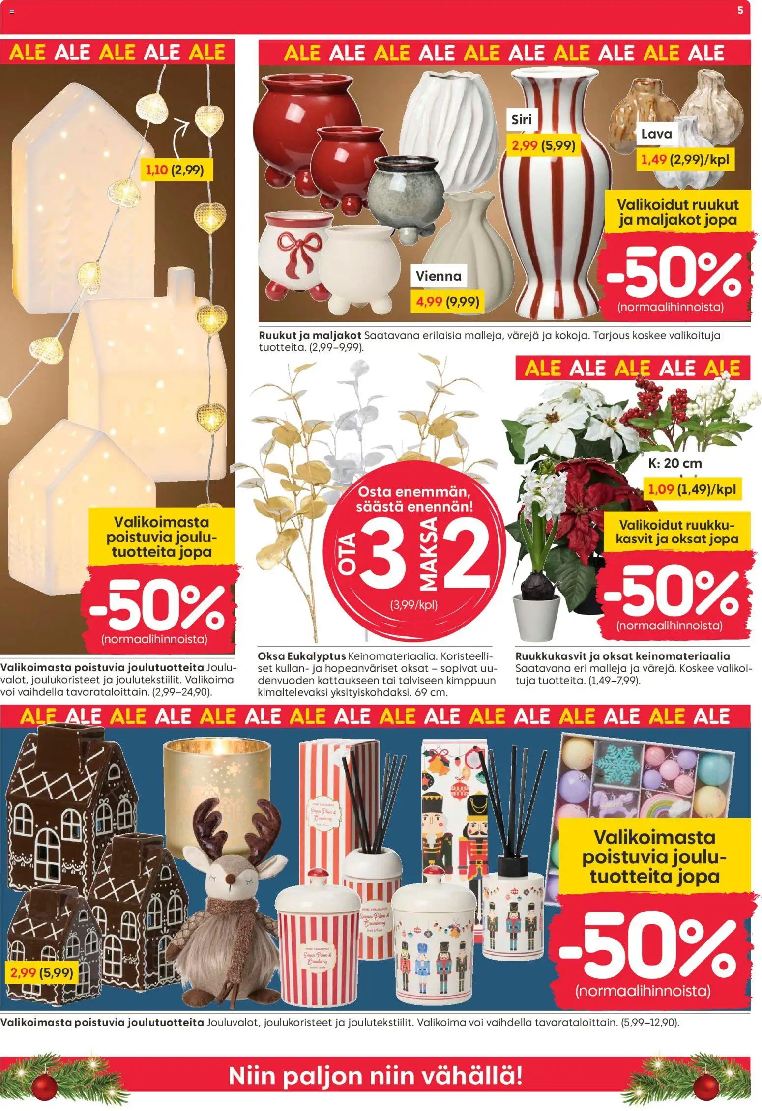 Rusta tarjoukset – voimassa 24.12.2025 alkaen | Sivu: 5 | Tuotteet: Joulukoristeet, Voi