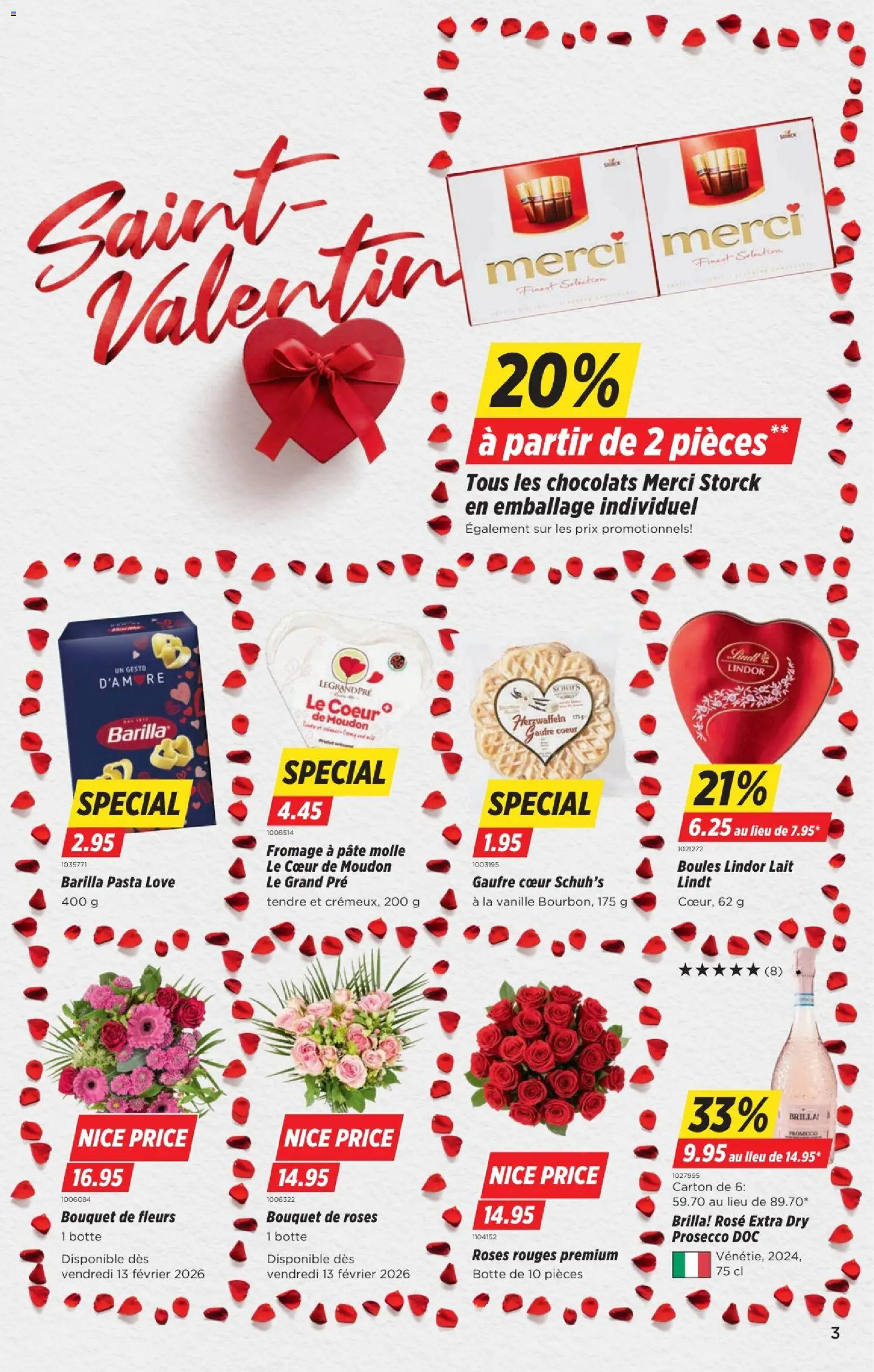 Denner Aktionen FR – gültig ab 12.02.2026 | Seite: 3 | Produkte: Barilla, Pasta