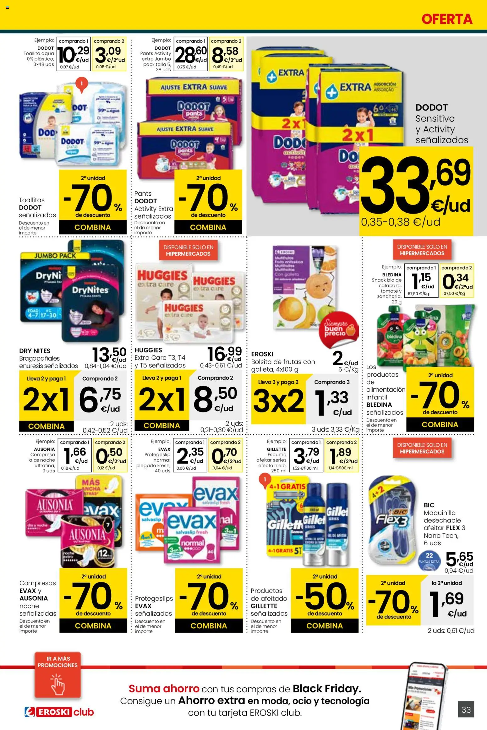 Eroski folleto │ válido desde el 13.11.2025 | Página: 33 | Productos: Γλυφιτζούρι