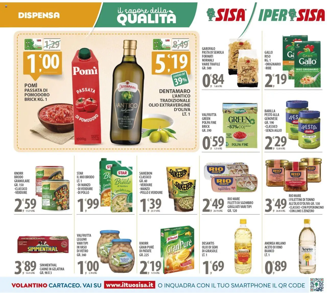 Volantino SISA del 03.10.2025 | Pagina: 9 | Prodotti: Legumi, Vino, Smartphone, Tonno