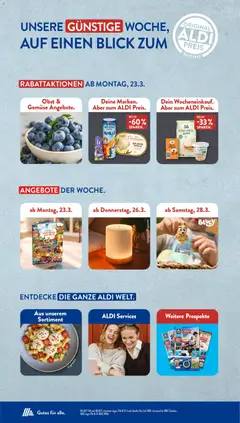 Aldi Süd Prospekt 	 ab 23.03.2026 gültig | Seite: 2 | Produkte: Monster, Home creation, Video