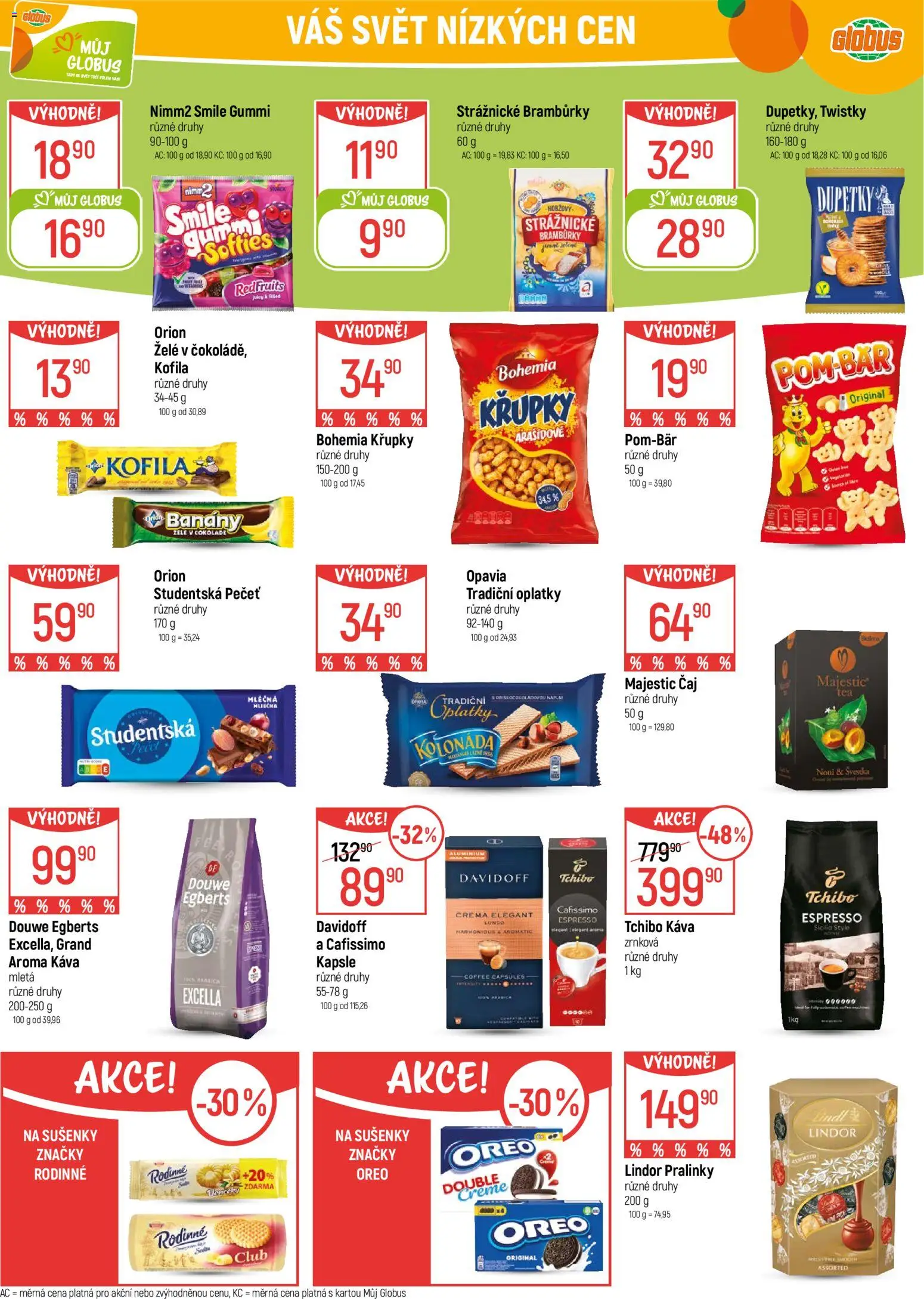 Globus leták - Brno od 14.01.2026 | Strana: 27 | Produkty: Globus, Tchibo, Studentská pečeť, Oreo