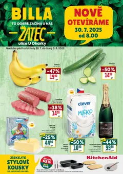 Náhled letáku Billa leták - Speciál: Žatec od 30.07.2025