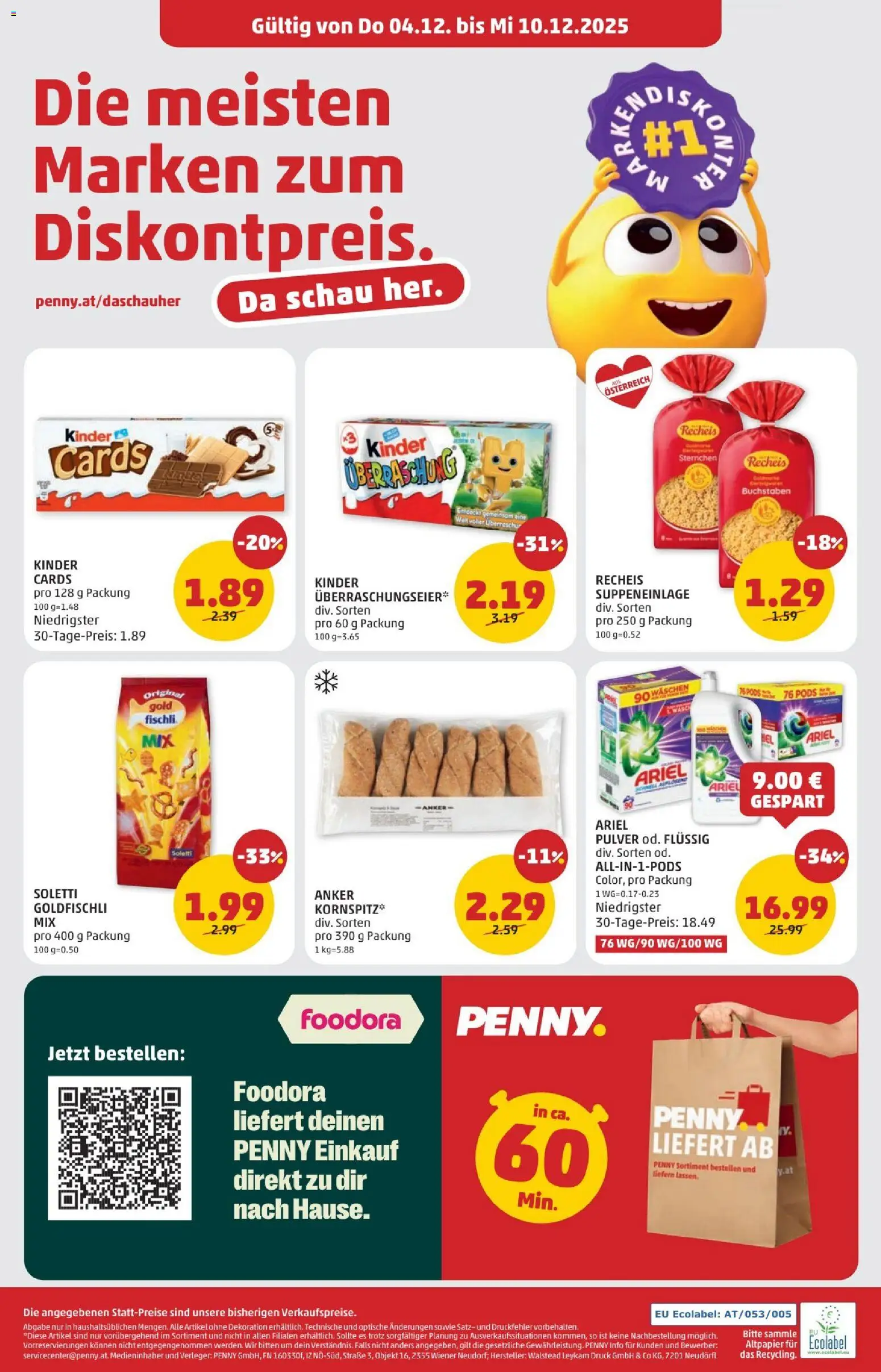 Penny Markt - Eröffnung in 1200 Wien gültig ab 04.12.2025 | Seite: 8