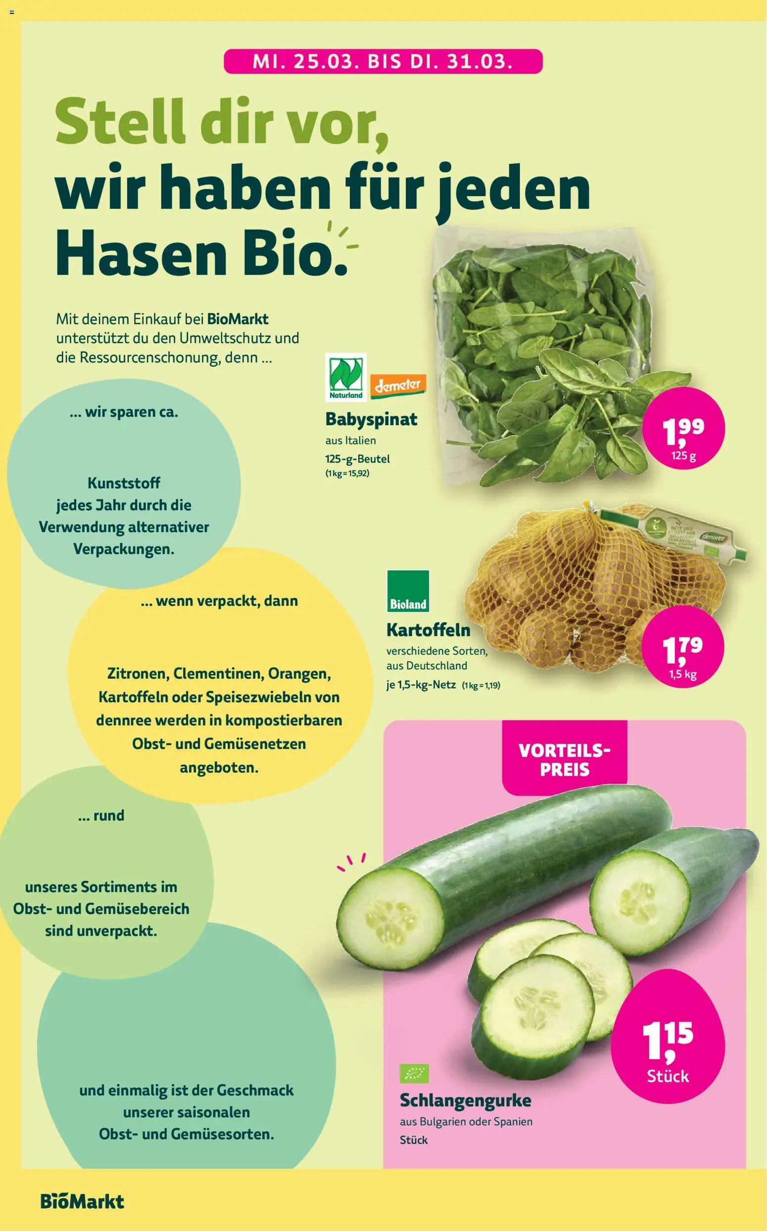 BioMarkt Prospekt 	 – gültig ab 25.03.2026 | Seite: 6 | Produkte: Kartoffeln, Obst