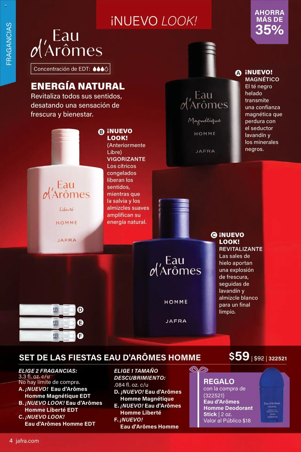 JAFRA folleto │ válido desde el 01.10.2025 | Página: 4 | Productos: Ηλεκτρονικα ειδη, Té, Helado