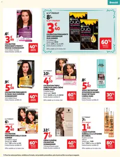 Auchan - Prévisualisation de Auchan prospectus valide à partir de 27.01.2026 | Page: 27 | Produits: Mousse, Shampooing, Chocolat, Crème