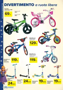 Anteprima del volantino Carrefour Iper Giocattoli - Collegno catalogo valido a partire dal 24.10.2025 | Pagina: 50 | Prodotti: Bicicletta, Monopattino