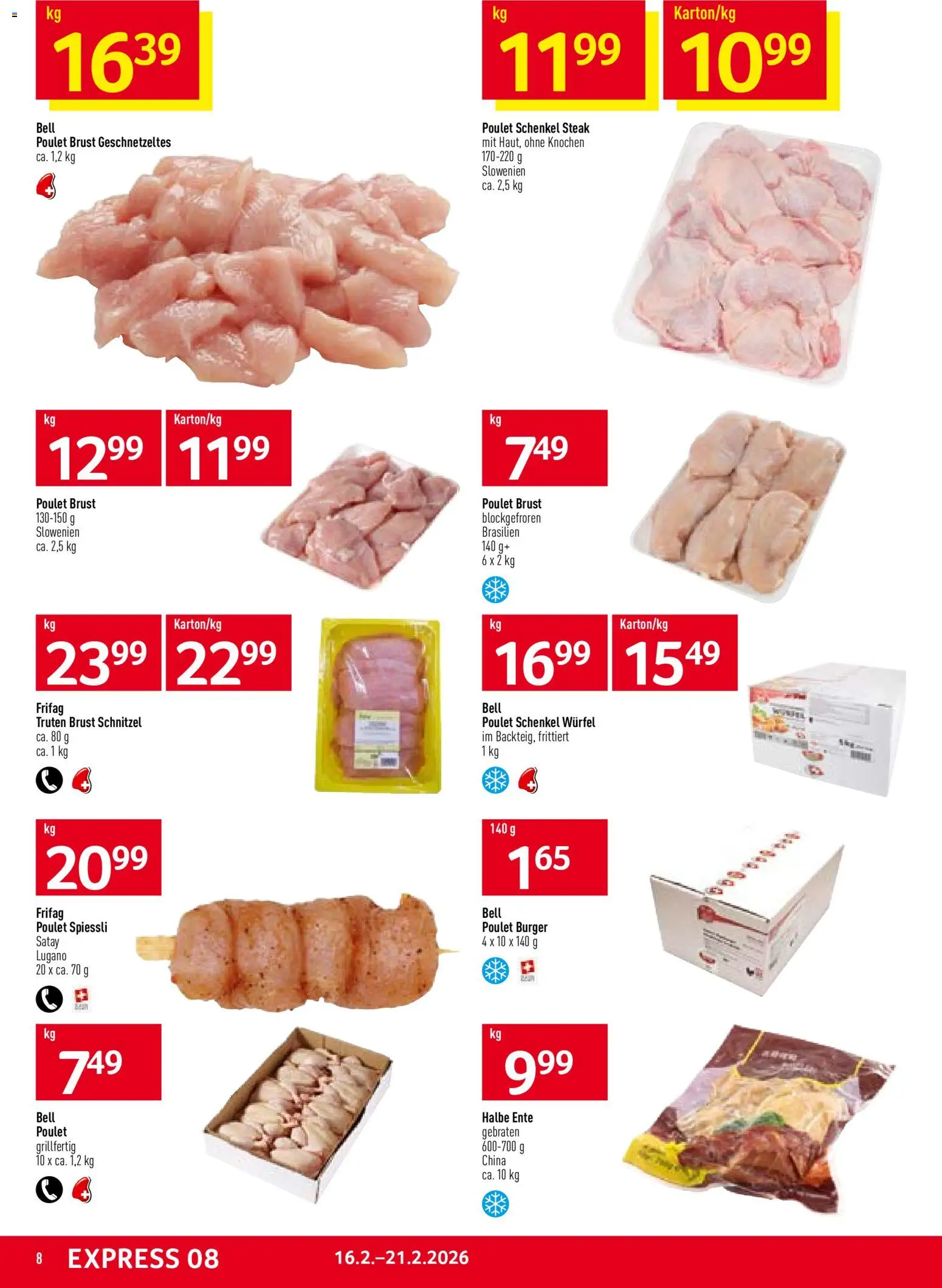 Prodega Aktionen – gültig ab 16.02.2026 | Seite: 8 | Produkte: Burger