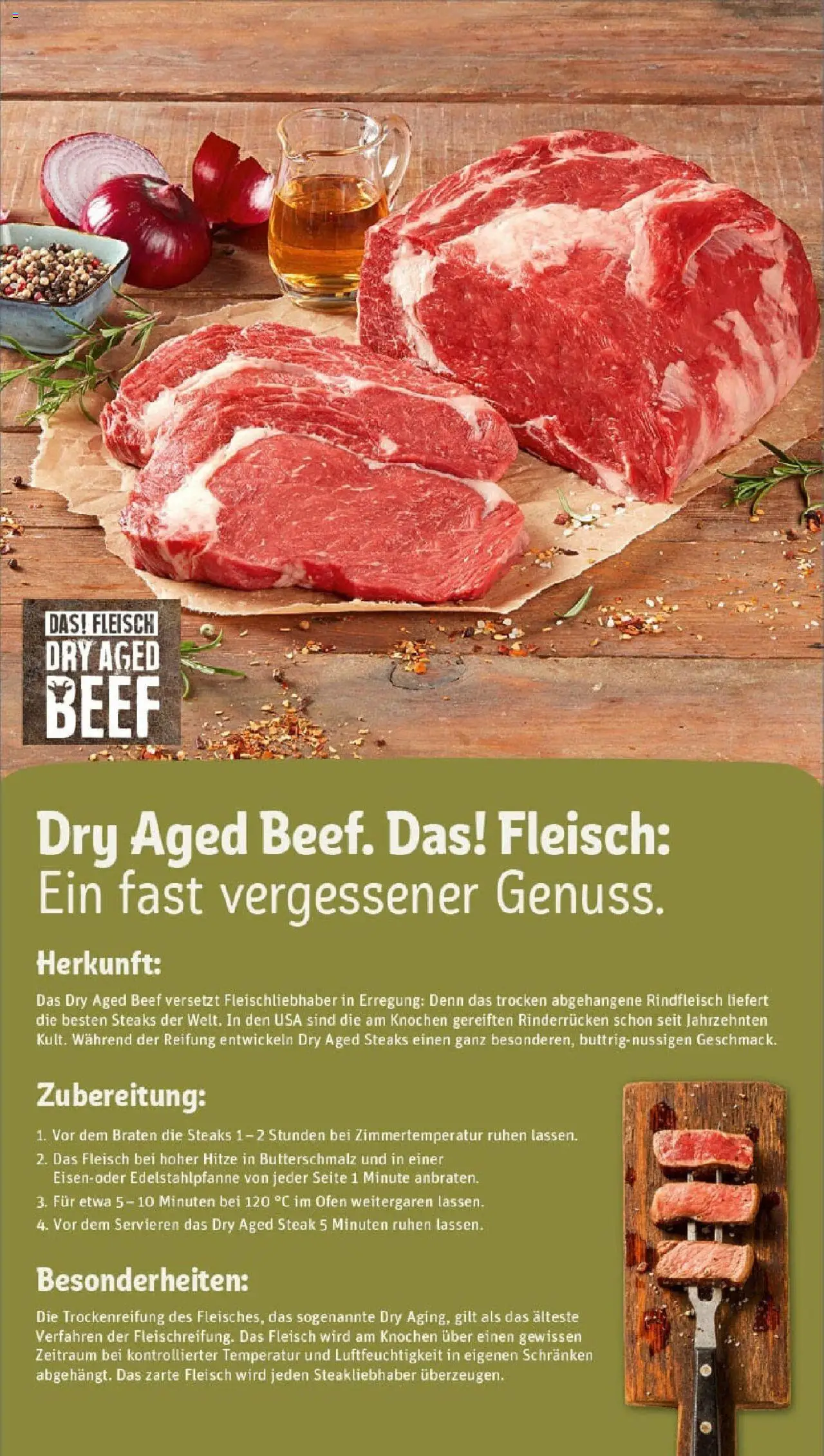 Rewe prospekt Groß-Umstadt	 - gültig ab dem 06.07.2025 | Seite: 11 | Produkte: Ofen, Butterschmalz, Rindfleisch, Steak