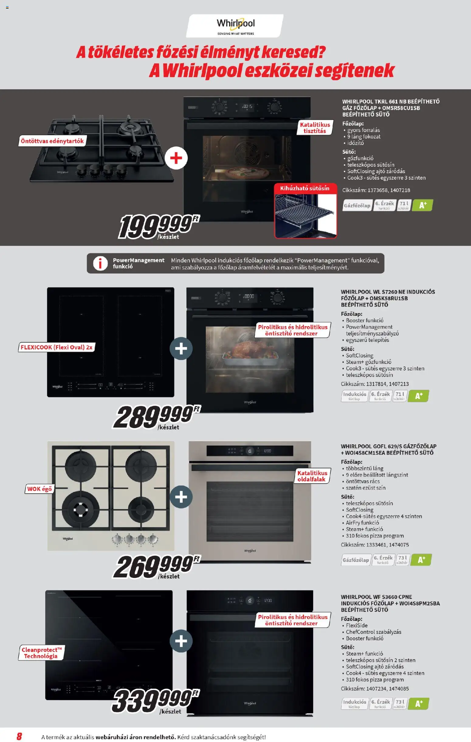 Media Markt akciós ujság - amely érvényes a következő dátumtól: 04.02.2026 | Oldal: 8