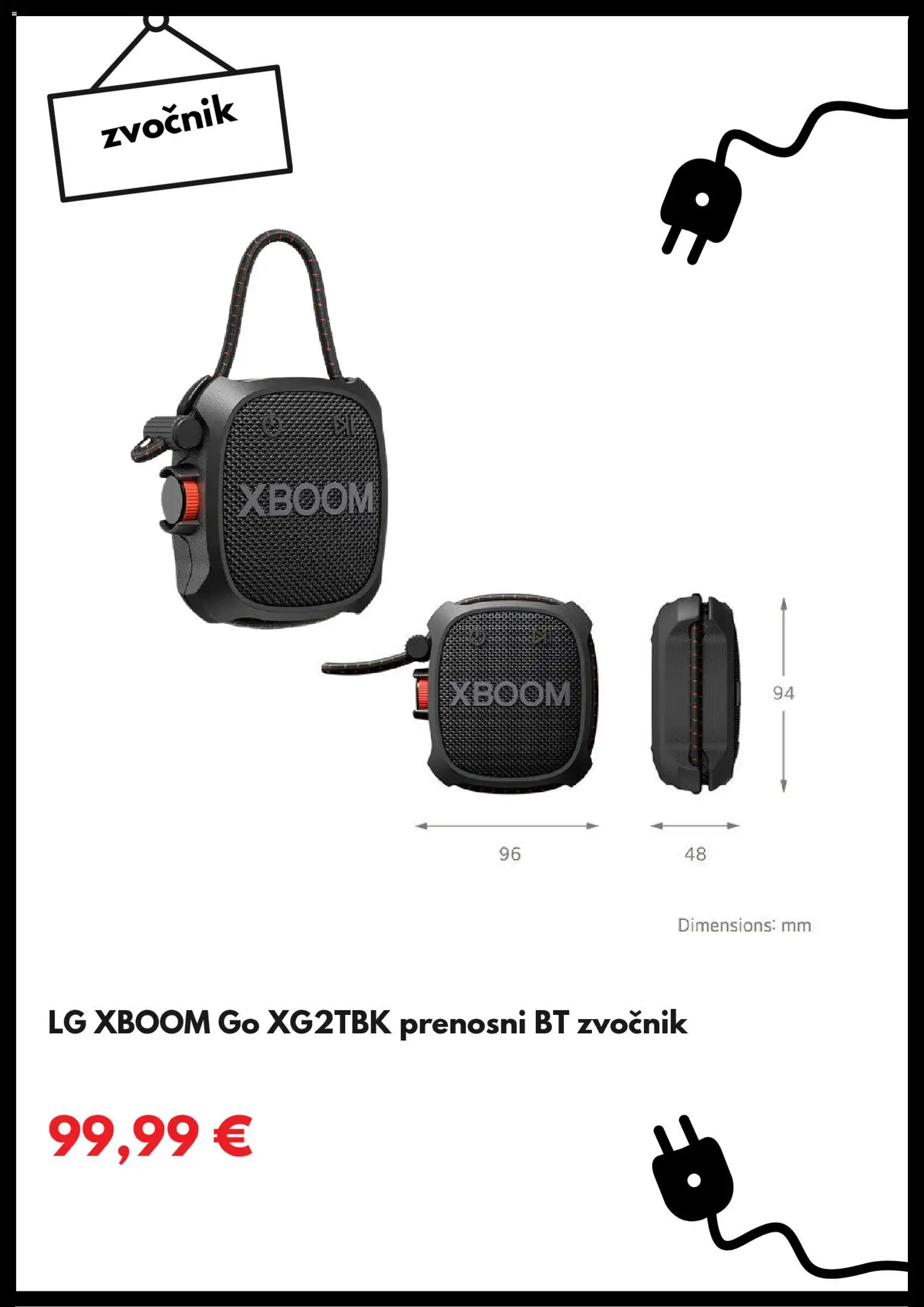 Novi Big Bang katalog ponudbe – veljaven od 07.11.2025 | Stran: 7 | Izdelki: Zvocnik