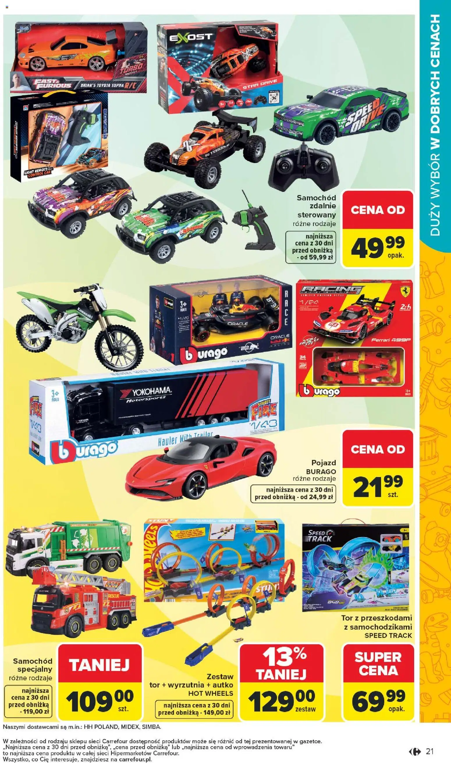 Carrefour Gazetka - Łap super okazje od 02.02.2026 | Strona: 21 | Produkty: Wyrzutnia, Samochód zdalnie sterowany