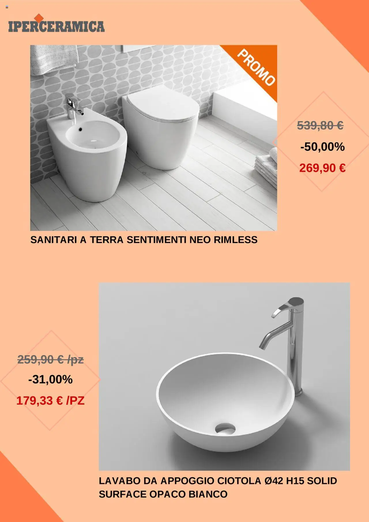 Volantino Iperceramica del 08.08.2025 | Pagina: 6 | Prodotti: Ciotola, Terra