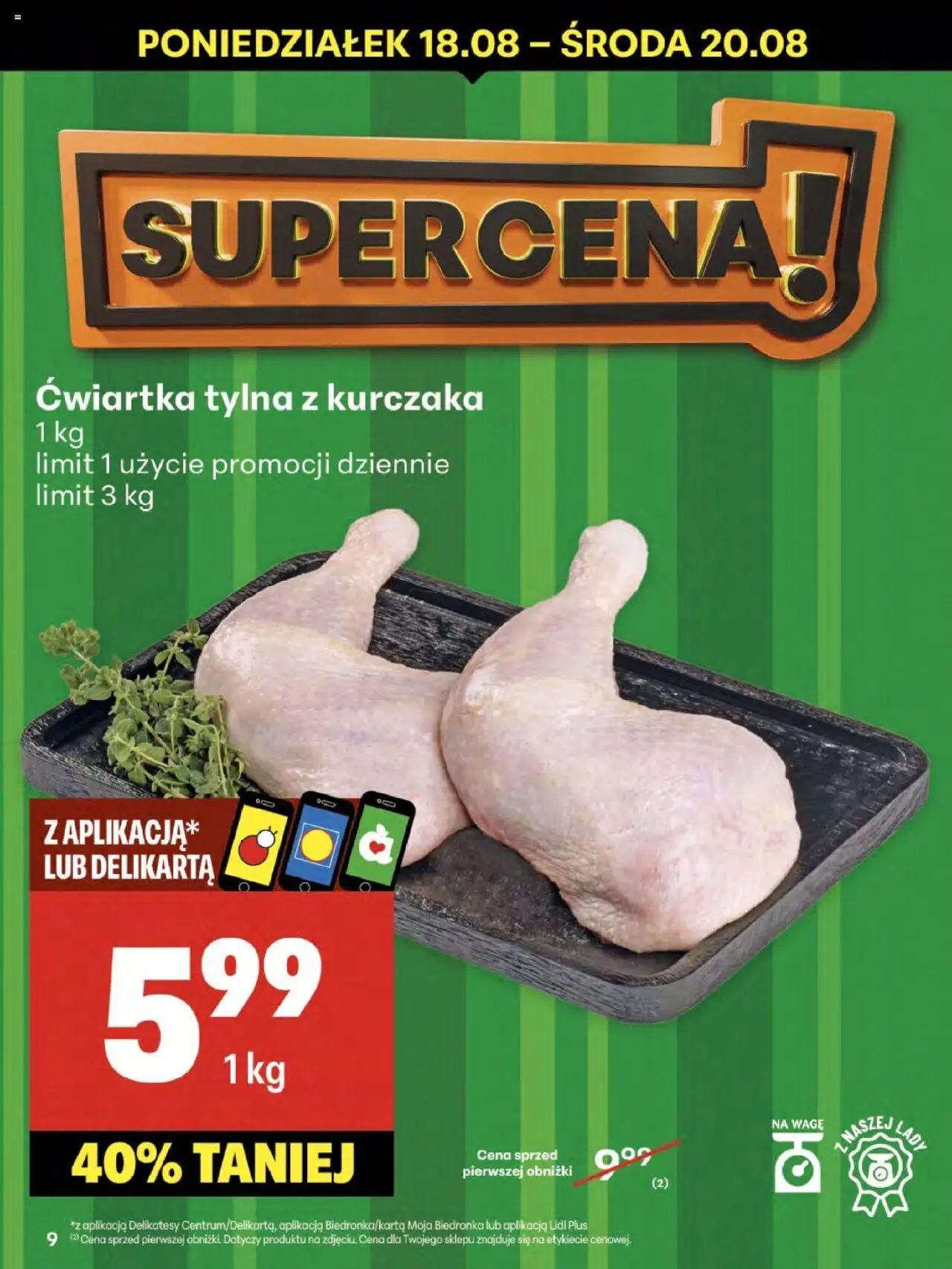 Delikatesy Centrum Gazetka - Sklepy Własne od 14.08.2025 | Strona: 9 | Produkty: Delikatesy