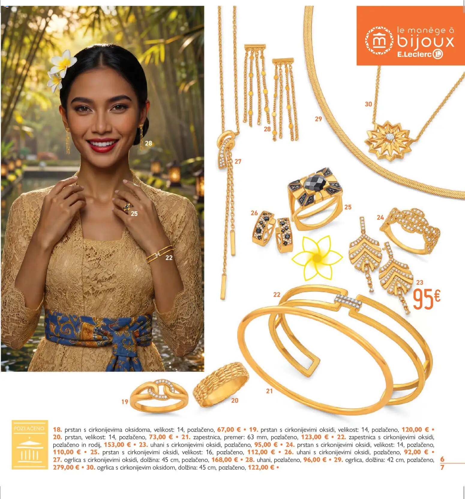 Novi E.leclerc katalog ponudbe – veljaven od 07.04.2026 | Stran: 7 | Izdelki: Zapestnica, Prstan, Uhani