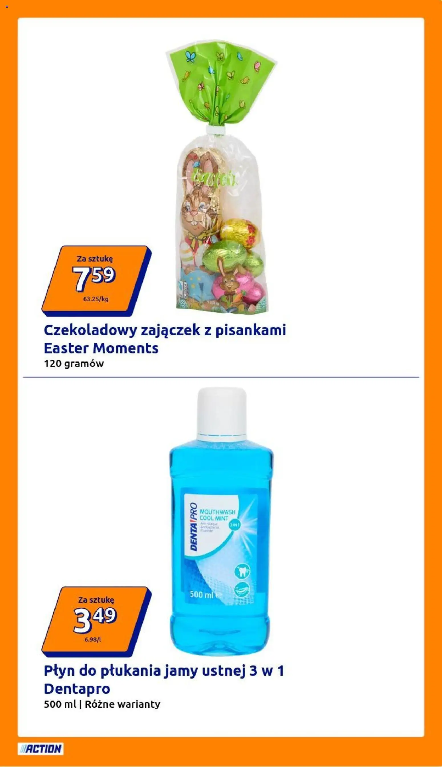 Action Gazetka od 25.02.2026 | Strona: 17 | Produkty: Płyn do płukania jamy ustnej