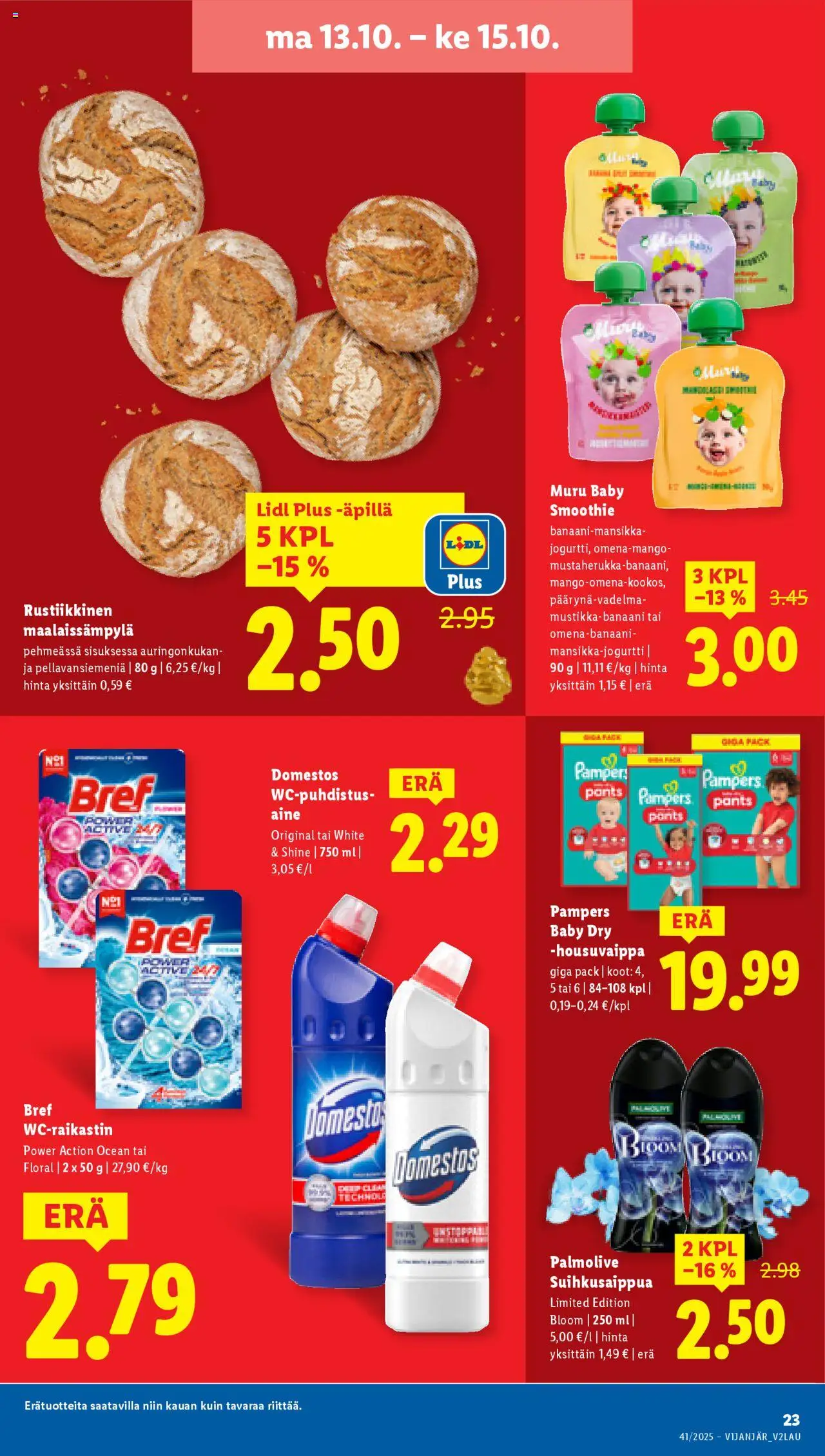 Lidl tarjoukset - Rovaniemi – voimassa 09.10.2025 alkaen | Sivu: 31