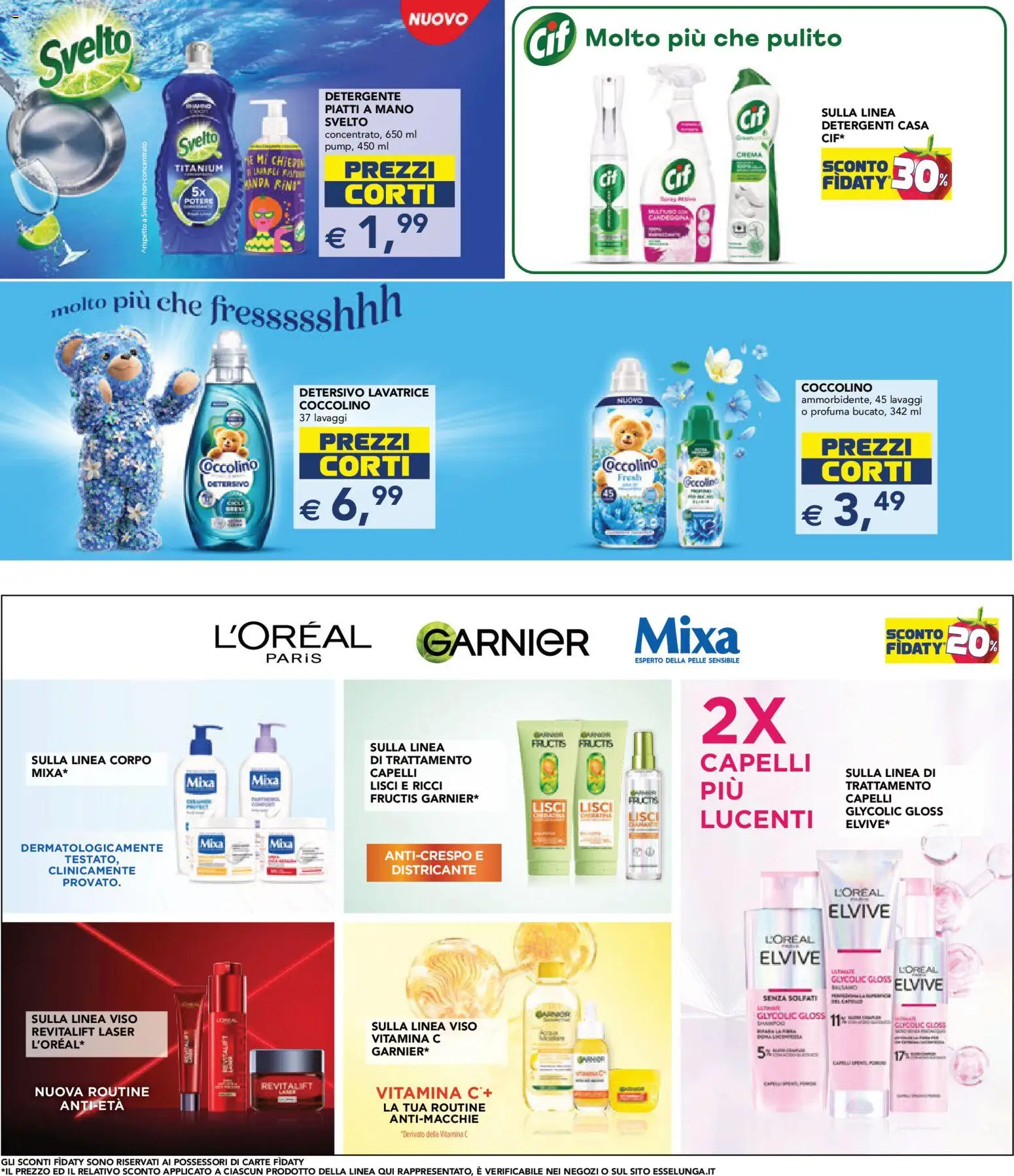 Volantino Esselunga S del 23.03.2026 | Pagina: 28 | Prodotti: Crema, Detergente, Lavatrice