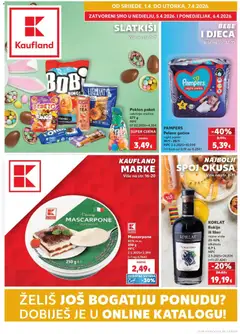 Kaufland letak - Pregled kataloga iz trgovine Kaufland, vrijedi od 01.04.2026