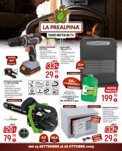 Anteprima del volantino Volantino La Prealpina	 valido a partire dal 19.09.2025