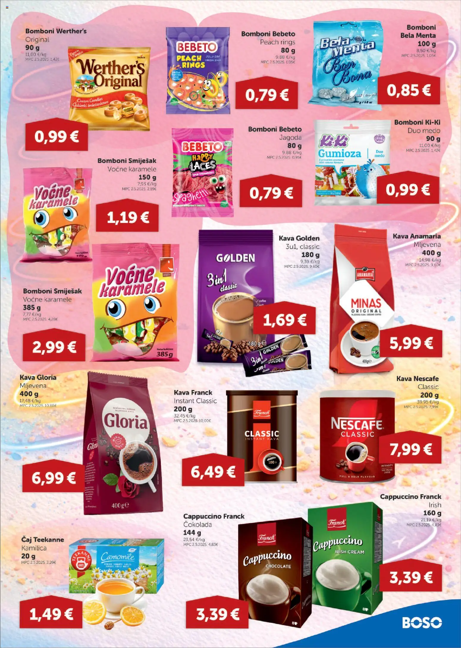 Boso katalog | vrijedi od 26.02.2026 | Stranica: 9 | Proizvodi: Nescafe, Kava, Čaj, Cappuccino