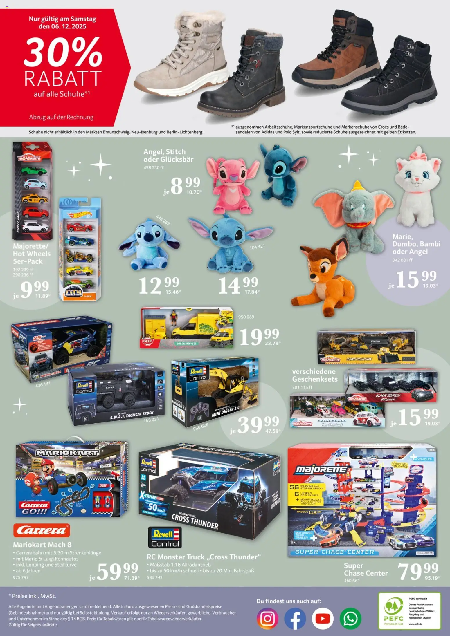 Selgros  Non Food – gültig ab 04.12.2025 | Seite: 28 | Produkte: Monster, Sandalen