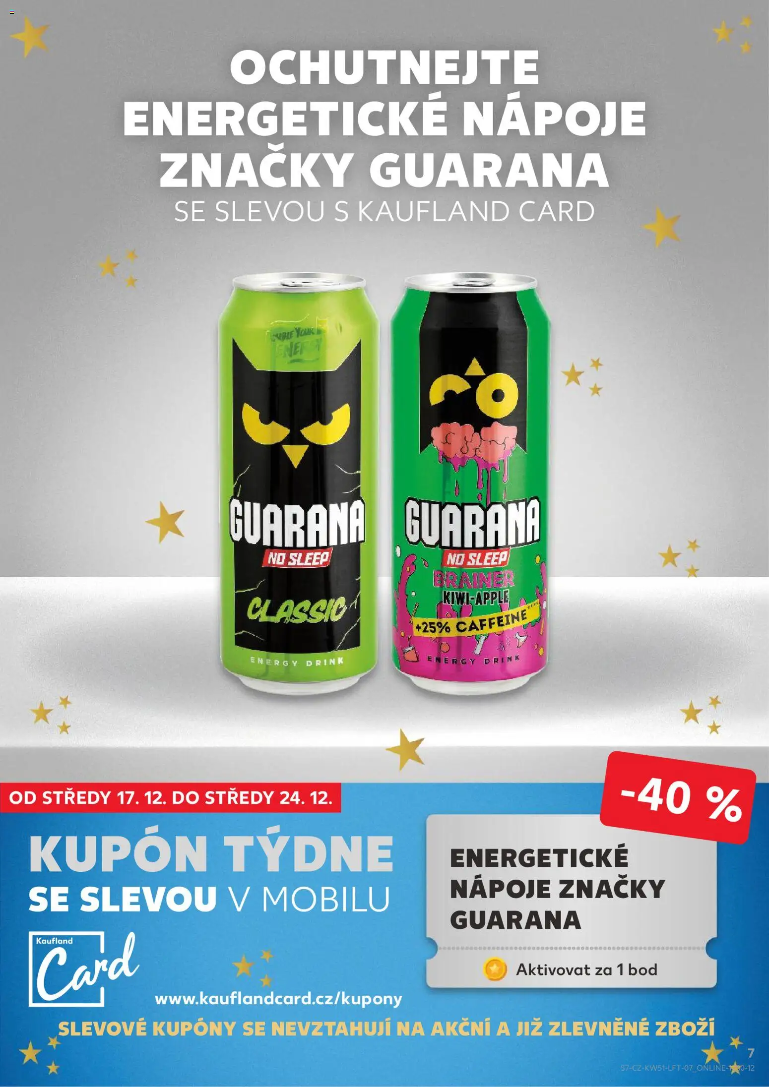 Kaufland leták - Ostrava od 17.12.2025 | Strana: 7 | Produkty: Energy drink