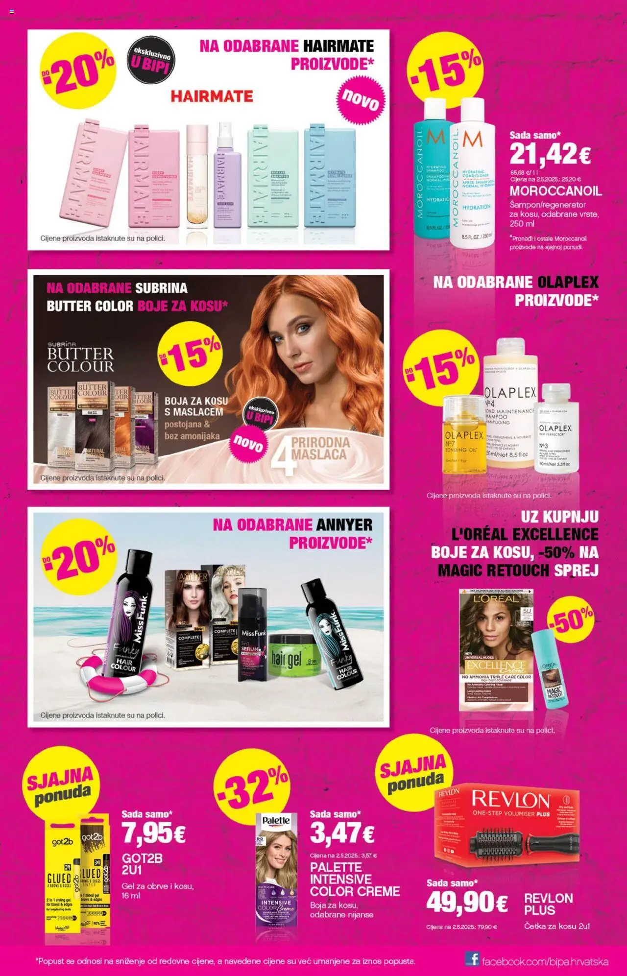 Bipa katalog | vrijedi od 21.08.2025 | Stranica: 12 | Proizvodi: Gel za obrve, Boja za kosu, Četka, Četka za kosu