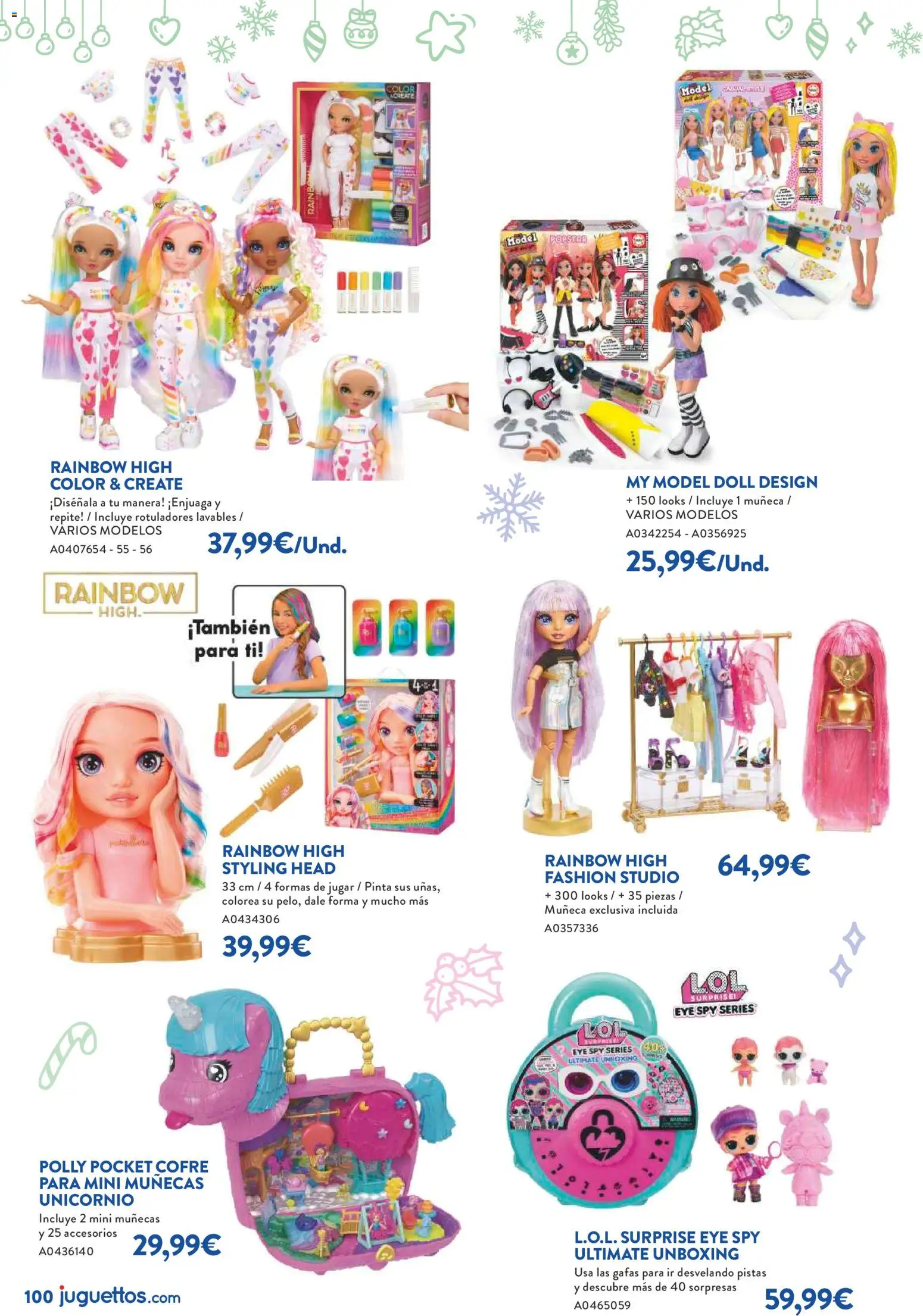 Juguettos catálogo Navidad │ válido desde el 27.10.2025 | Página: 100 | Productos: Muñeca