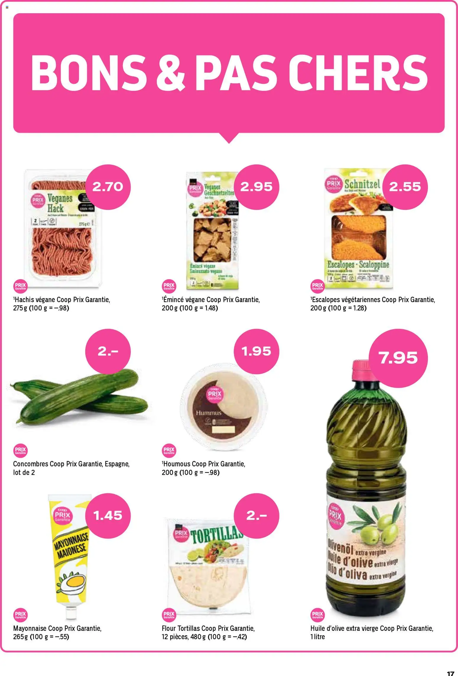 Coop - Les actions de la semaine – gültig ab 15.01.2026 | Seite: 17 | Produkte: Mayonnaise