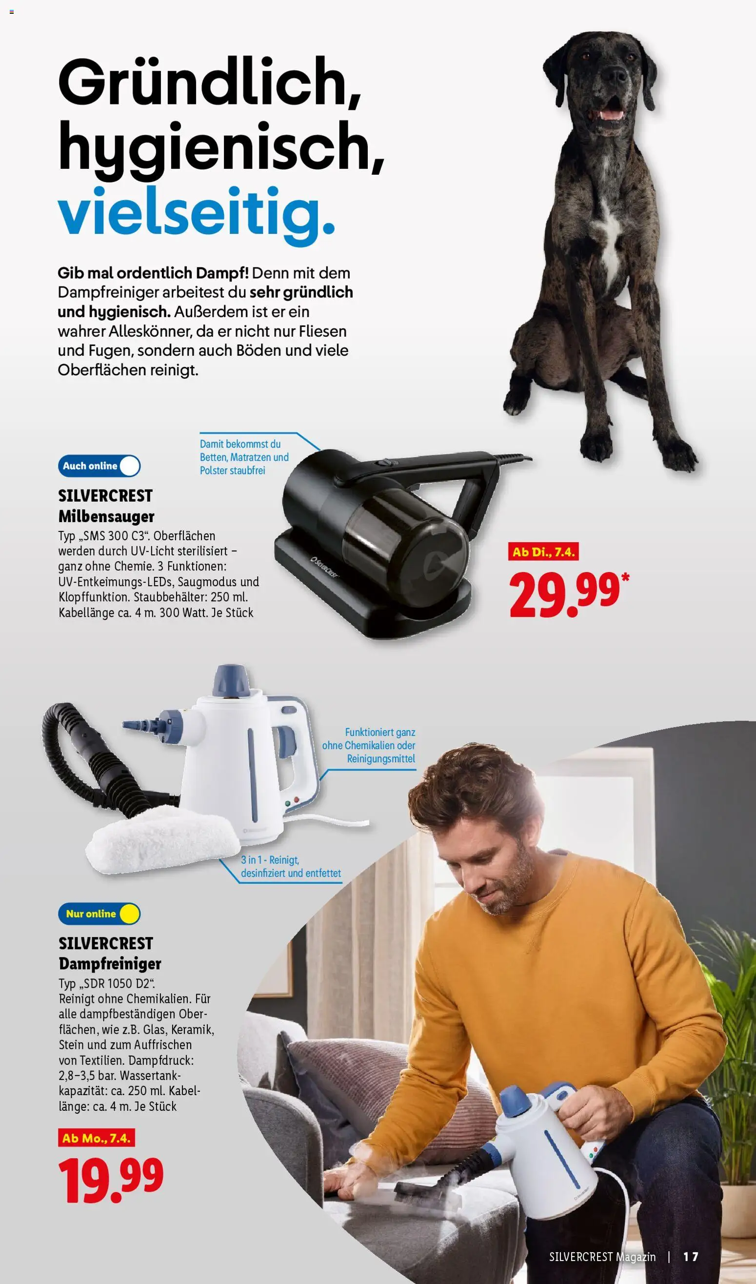 Lidl Německo leták - Silvercrest od 30.03.2026 | Strana: 17 | Produkty: Kabel