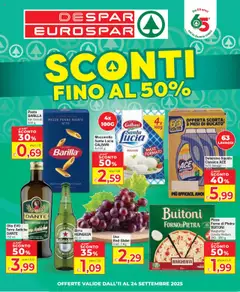 Anteprima del volantino Despar Sardegna catalogo valido a partire dal 11.09.2025