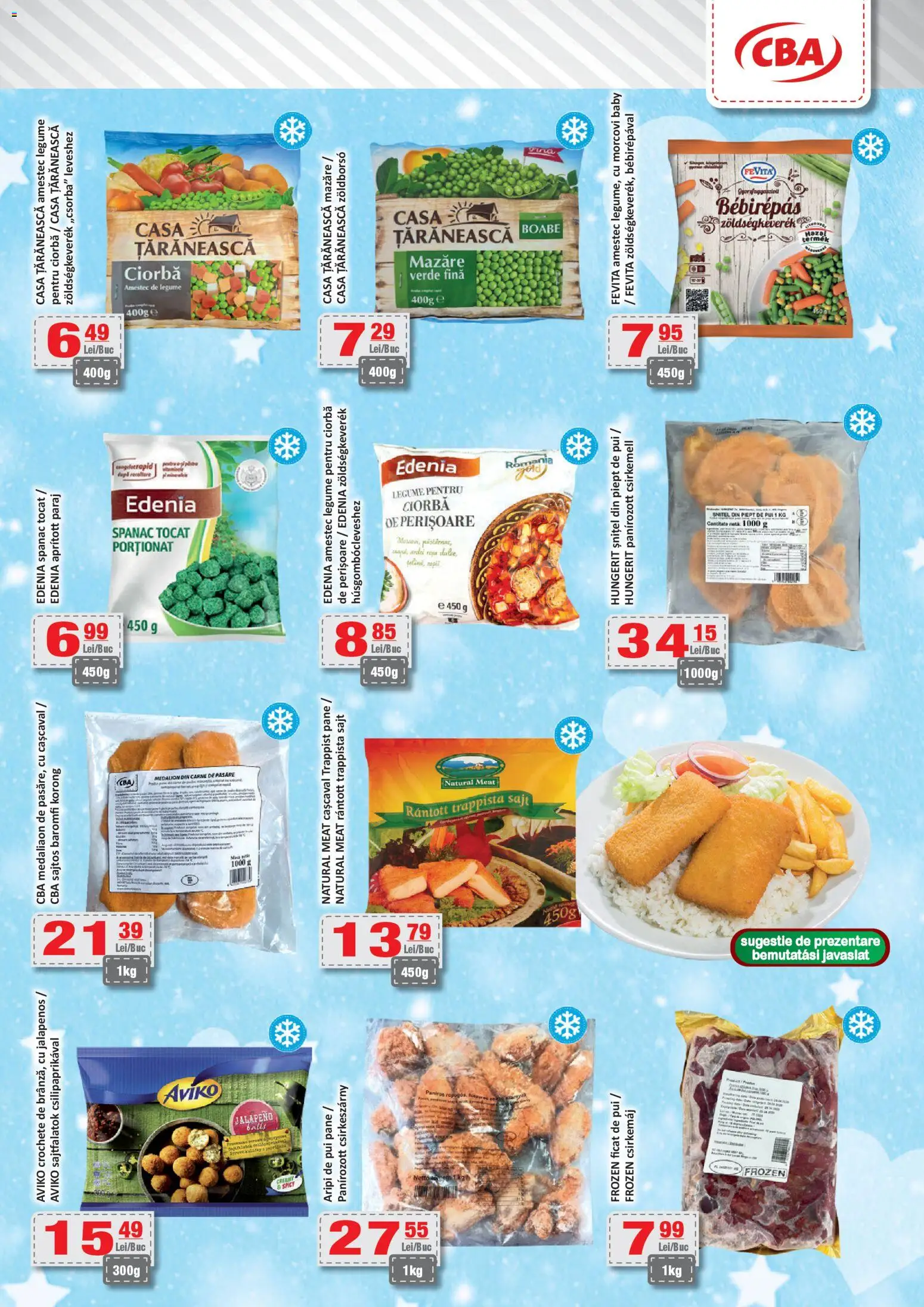 Noul catalog CBA – valabil de la 06.02.2026 | Pagină: 4 | Produse: Mazăre, Hacıyatmaz Kedi Oyuncağı, Cașcaval, Morcovi