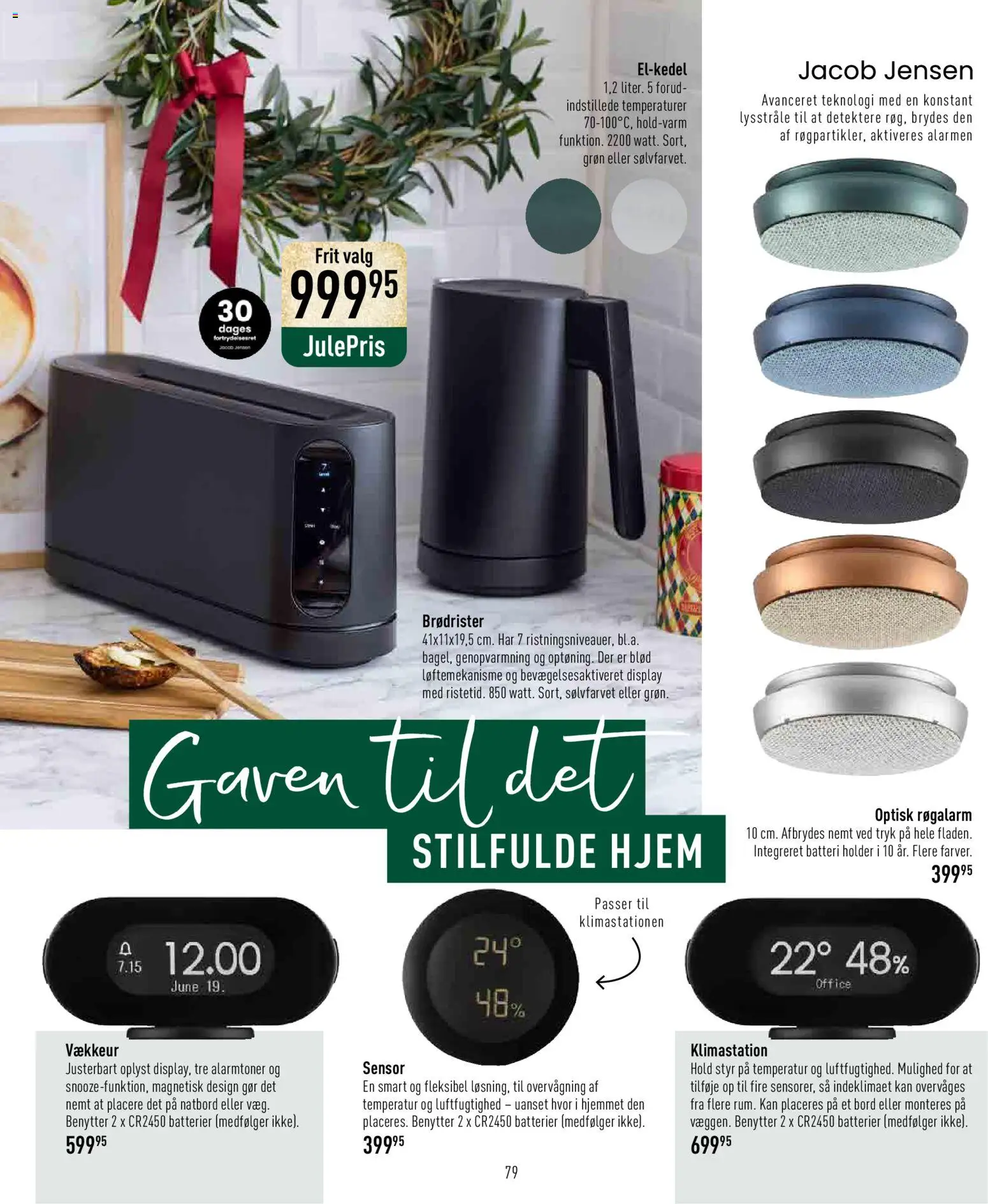 Imerco tilbudsavis – gyldig fra 07.11.2025 | Side: 79 | Produkter: Bord, Batterier, Vækkeur, Batteri