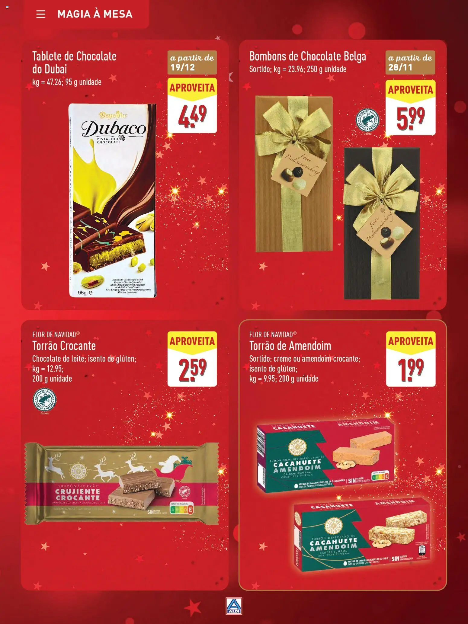 Aldi folheto │ válido de 22.11.2025 | Página: 37 | Produtos: Mesa, Ovos, Chocolate, Creme