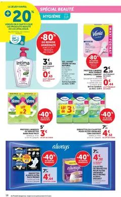 Super U - Prévisualisation de Super U catalogue valide à partir de 08.04.2026 | Page: 18 | Produits: Produits beauté, Parfum