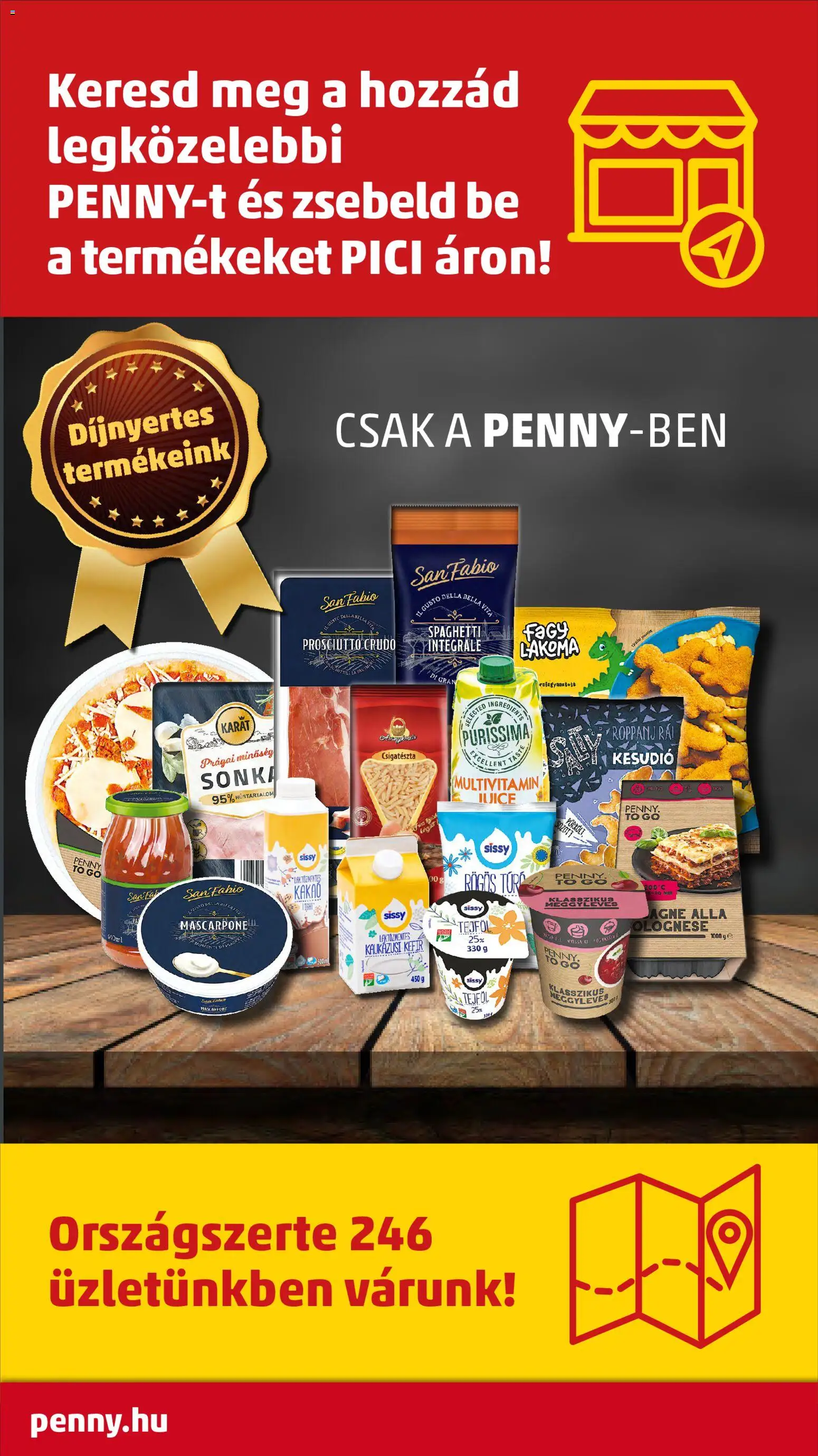 PENNY akciós ujság - amely érvényes a következő dátumtól: 12.03.2026 | Oldal: 45 | Termékek: Kefir, Mascarpone, Pizza, Tejföl